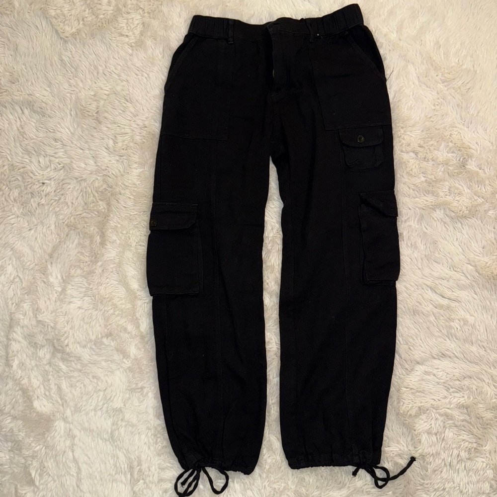 Black Cargo Pants